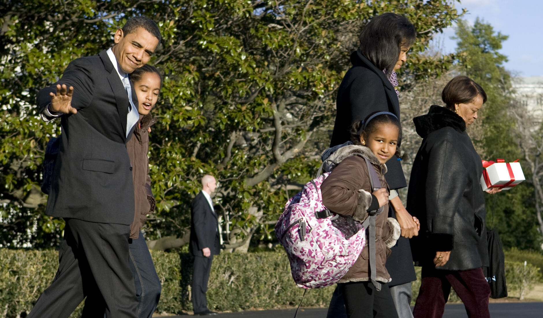 Barack Obama and family